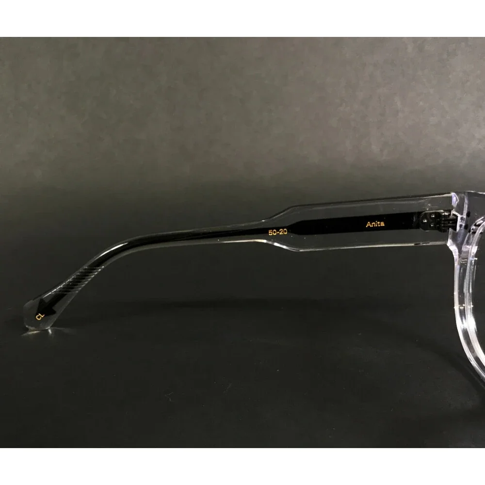 Alfred Kerbs Eyeglasses Frames Anita 001/300 Clear Black Full Rim 50-20-140